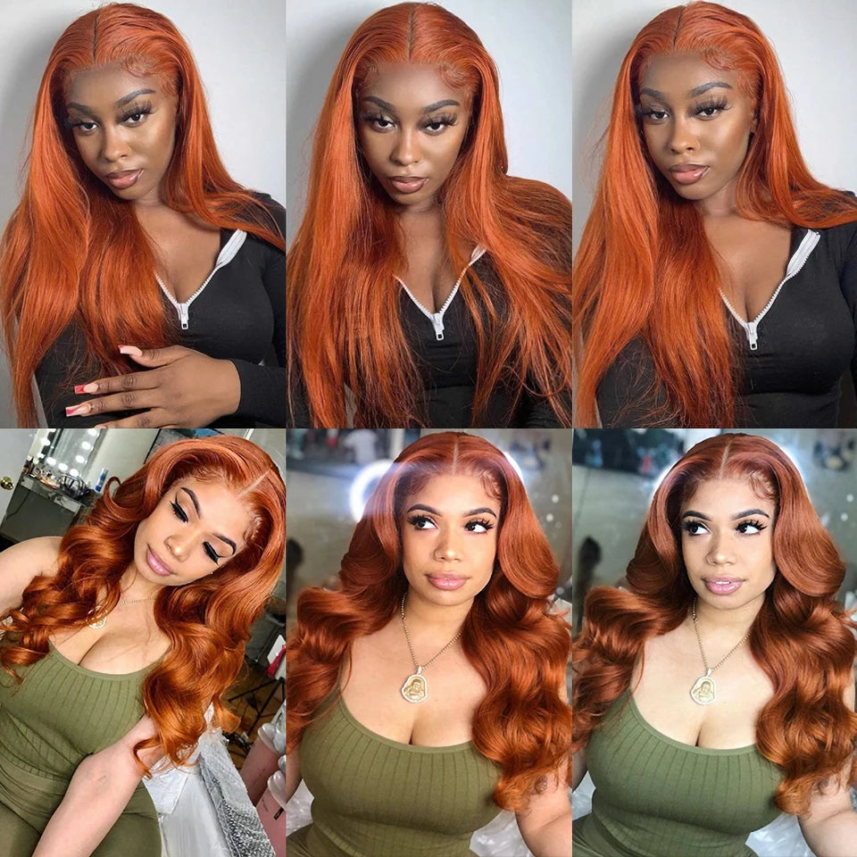 Colored Human Hair Wigs