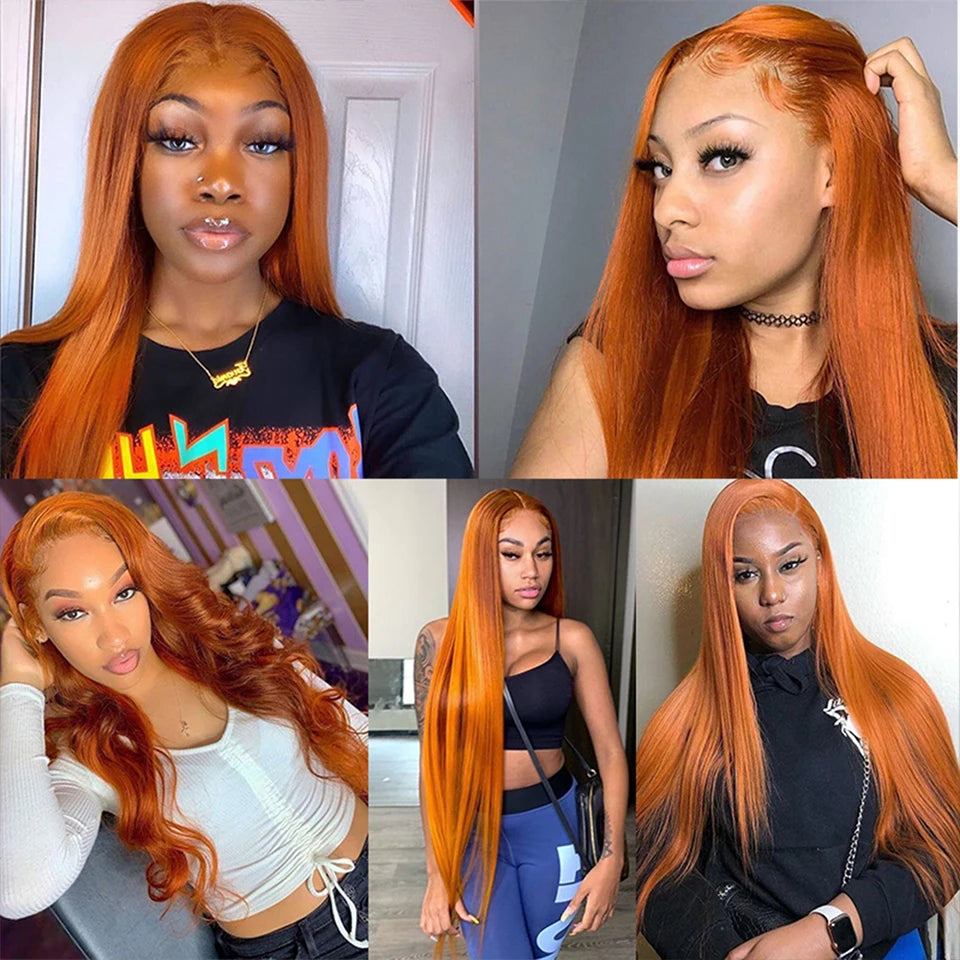 Colored Human Hair Wigs