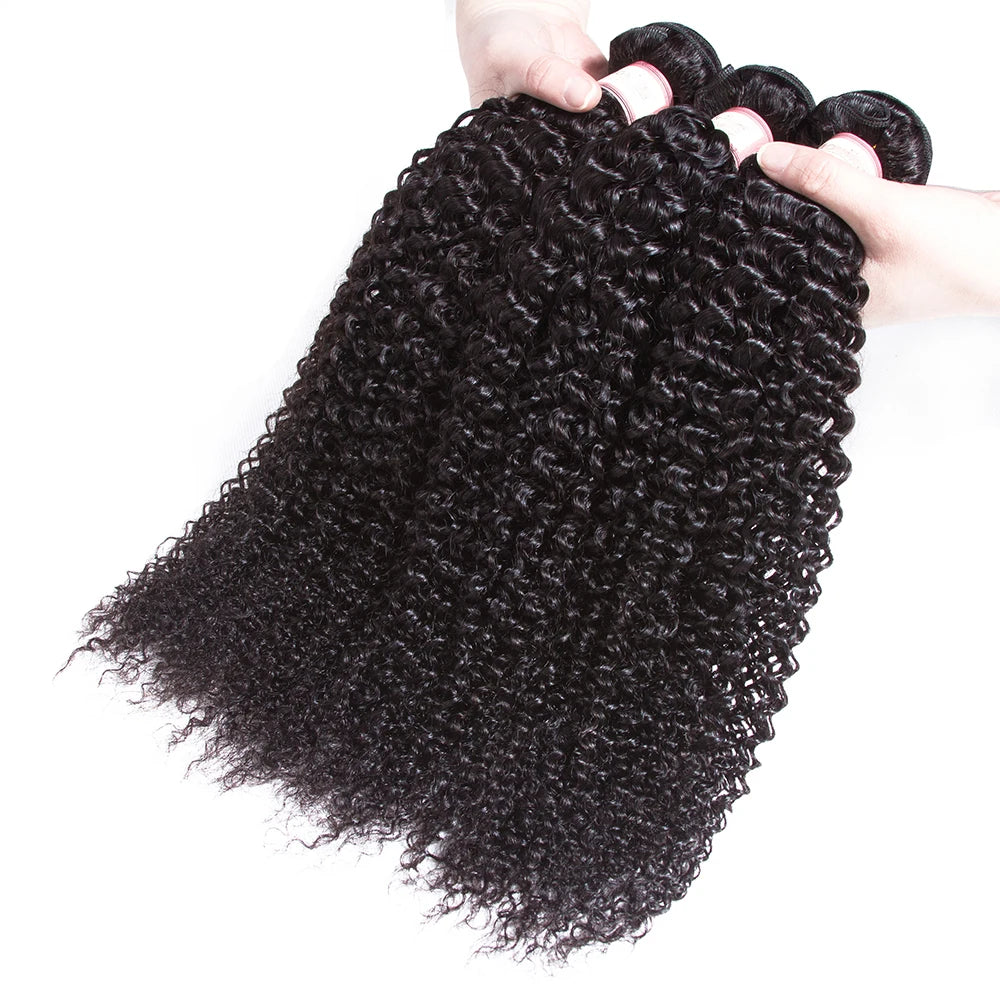 Curly Human Hair Bundle