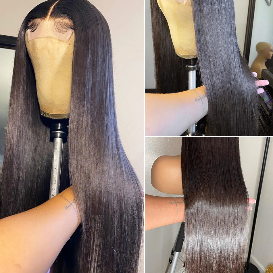 Closure Human Hair Wigs