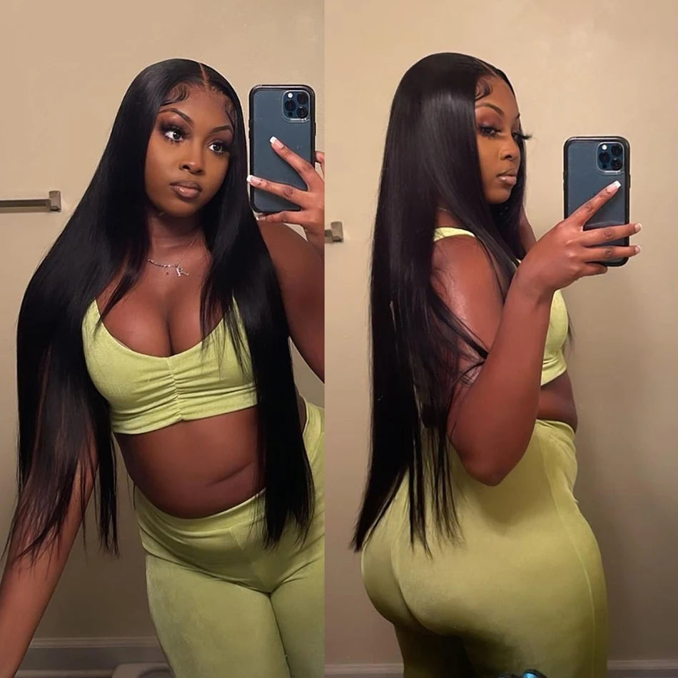 Closure Human Hair Wigs