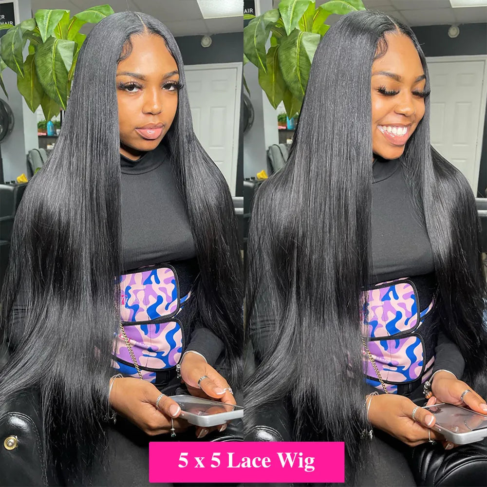 Closure Human Hair Wigs