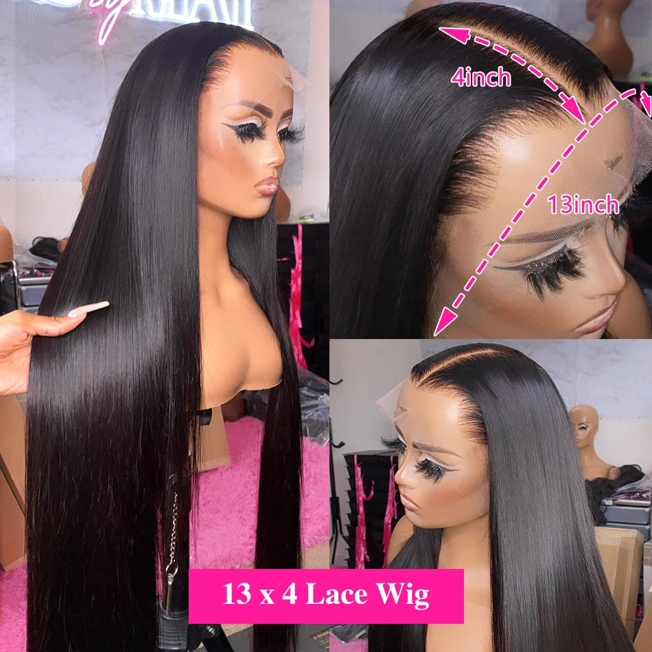 Closure Human Hair Wigs