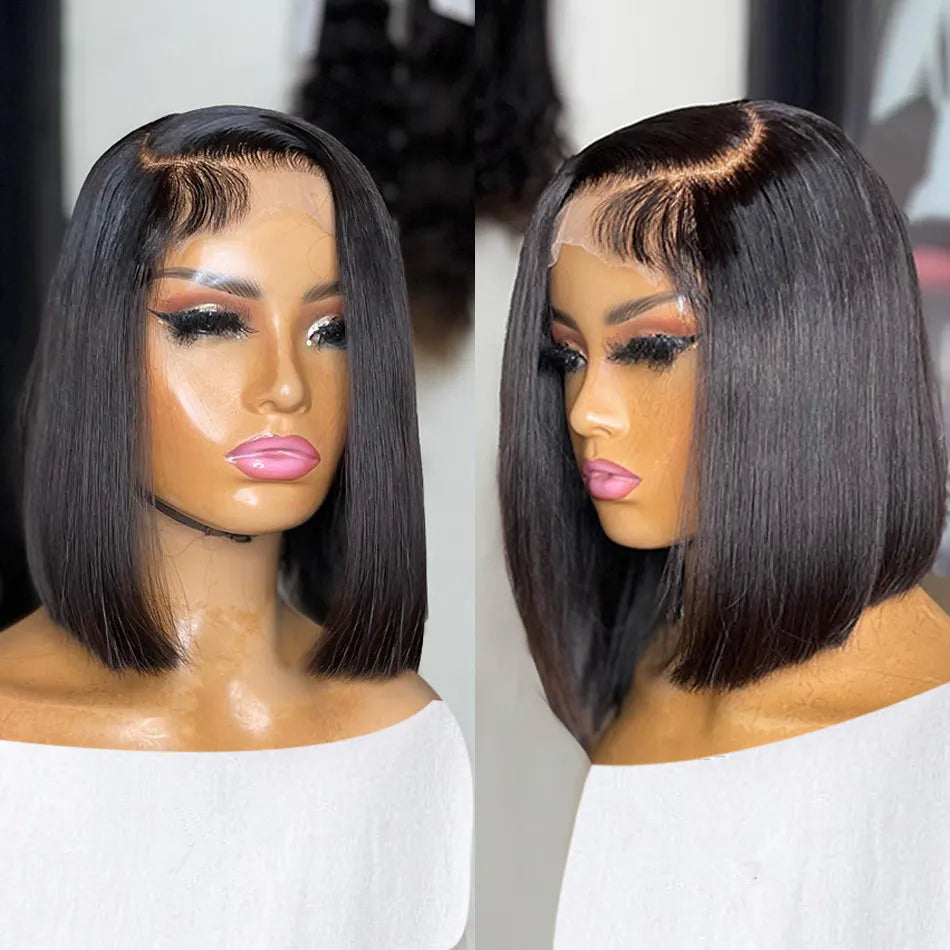 Glueless Short Human Hair Wig