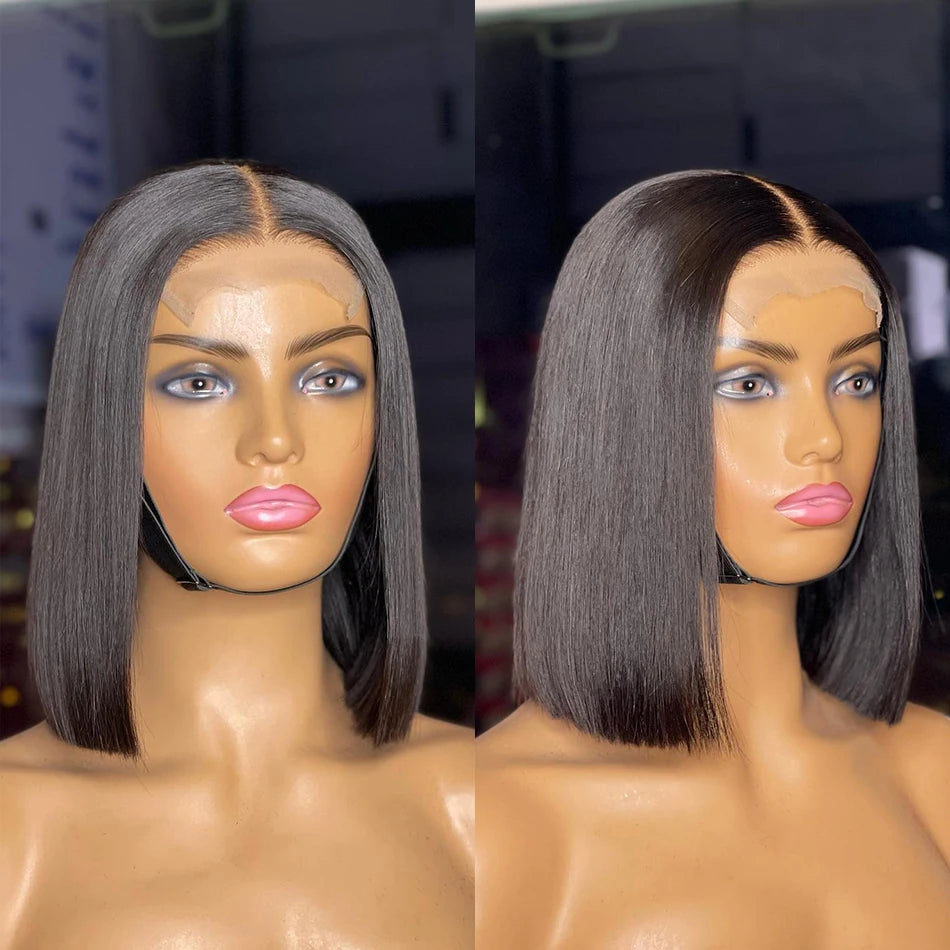 Glueless Short Human Hair Wig